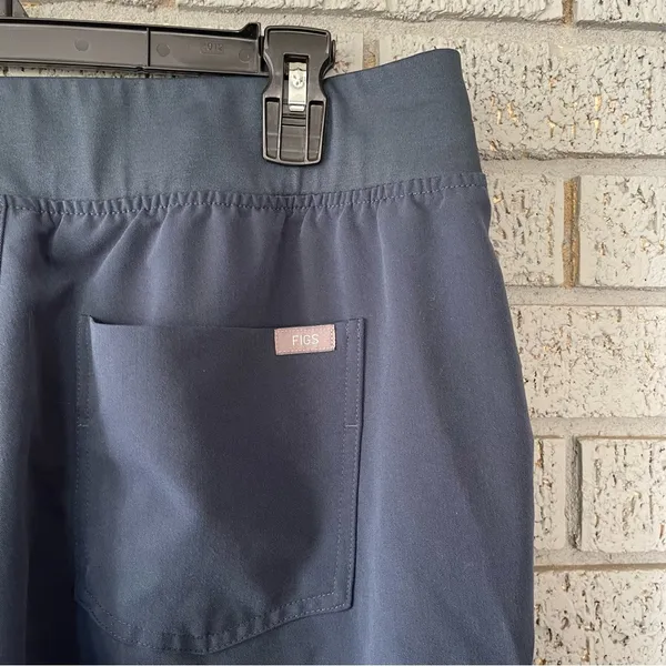 Figs High Waisted Zamora Jogger Scrub Pants Dark Harbour Size XL - Image 7