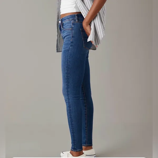 American Eagle Hi-Rise Jegging SZ:12 S - Image 3