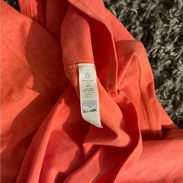 Aerie orange the hugger tennis dress size small - Image 6