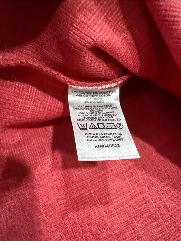 Loft NWT pink cap sleeve button detail women’s top blouse size S - Image 3