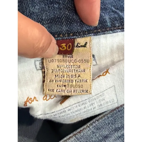 7 For All Mankind Bootcut Jeans Womens Blue Medium Wash U075080UCC-055U Size‎ 30 - Image 4