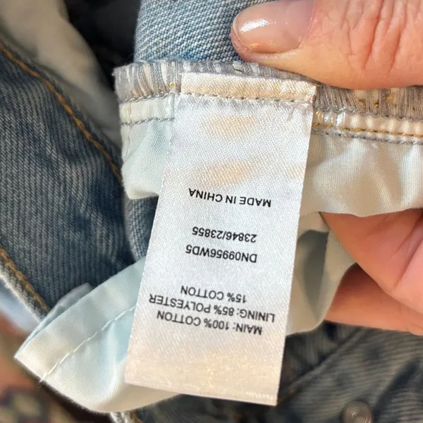 Meshki Light Blue Denim Jeans with Contrast Stitching - Image 5