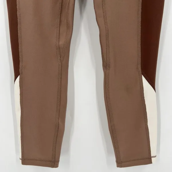 Abercrombie YPB XS Short Sculpt LUX‎ Curve Love 7/8 Length Leggings Colorblock - Image 5