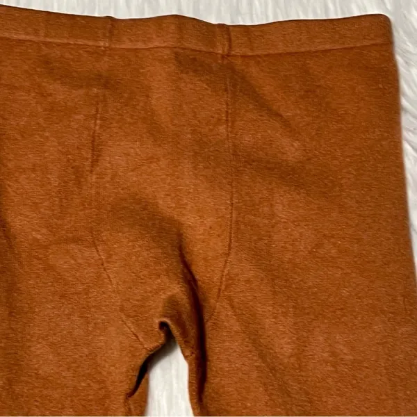 Women's‎ Knit Legging Pull On Tan Rust Brown Sweater Warm Cropped Mid-Rise - Image 8