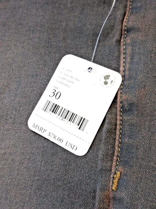 NWT Free People Penny in Back Alley Blue Pull-on Stretch Flare Jeans 30 - Image 6