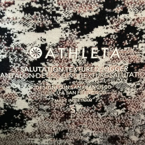 Athleta Salutation Textured Joggers Small Loungewear Activewear - Image 6