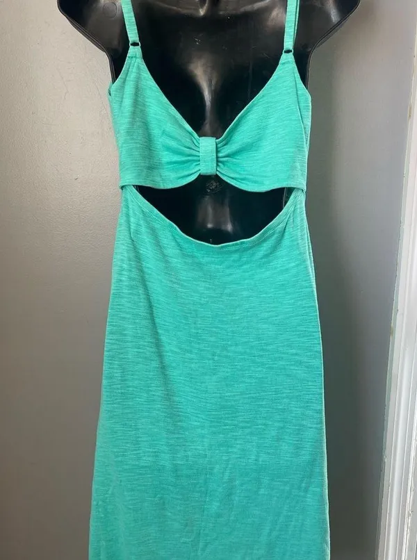 Tommy Bahama Green Midi Dress - Image 2