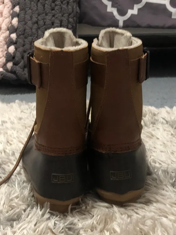 Bean Boots Brown Size 7 - Image 3