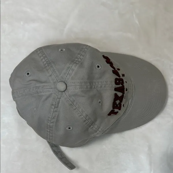 Adidas Gray and Marron TEXAS A&M hat - Image 7