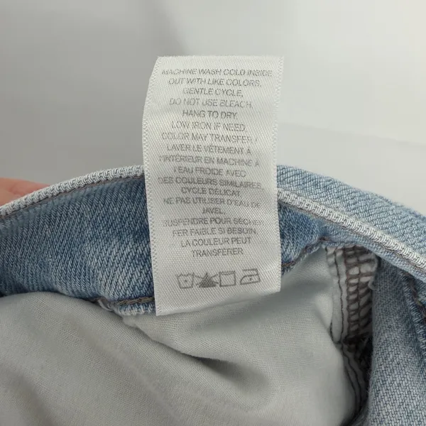 Rag & Bone Hattie Mid-Rise Full‎ Length Straight Jeans Wyncote Blue Size 30 - Image 6