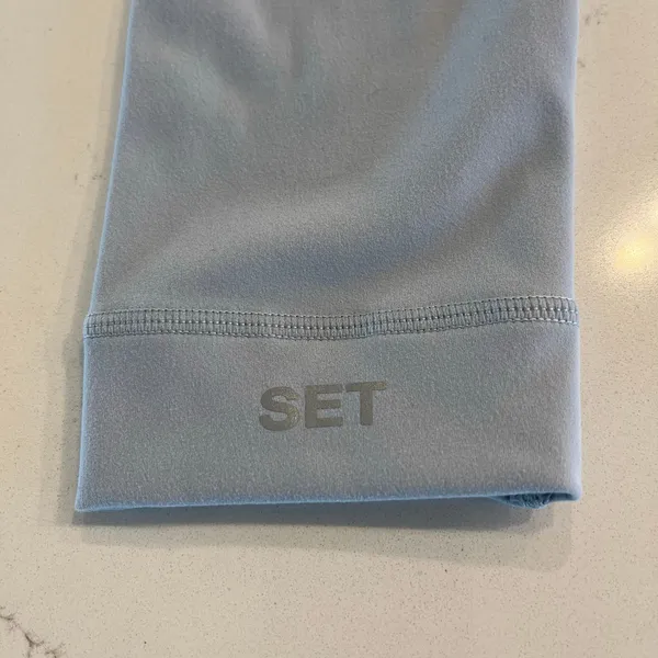 SET ACTIVE Luxform Leggings Light Blue size‎ Medium - Image 6