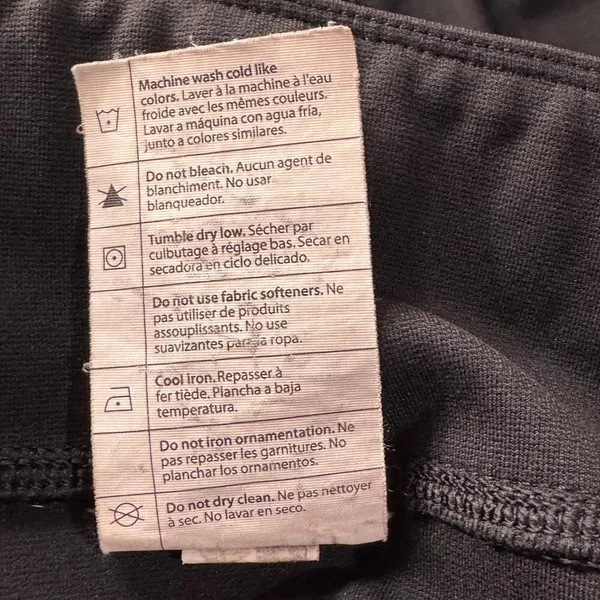 Carhartt Force X-Large (16/18) Fitted Legging Pants Hi-Rise Stretch Pocket Black - Image 11