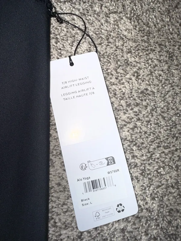 Alo Yoga High-waist Airlift Legging - Black - Image 3