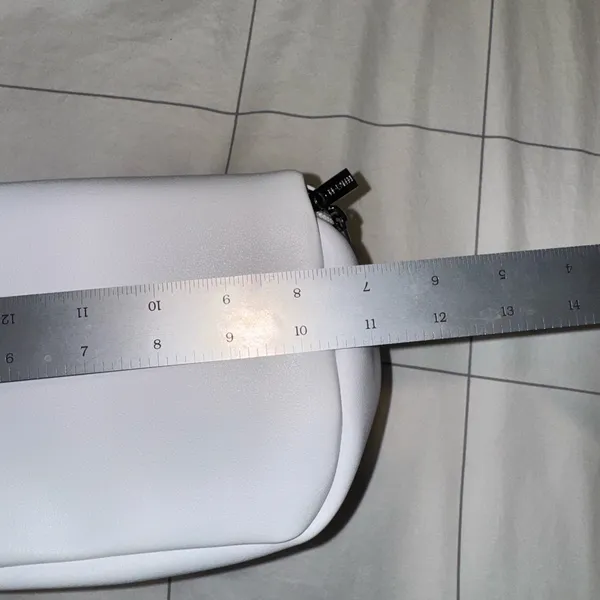 White Cosmetic Bag - Image 4