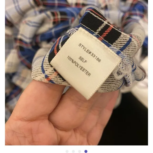 skies are blue flannel blouse - Image 4