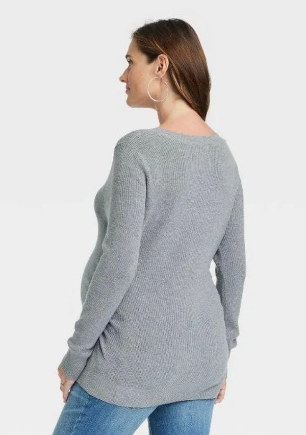 Isabel Maternity Lightweight Maternity Sweater - by Ingrid & Isabel™ - Image 2
