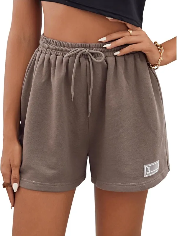 Lounge Shorts Brown Size M - Image 2