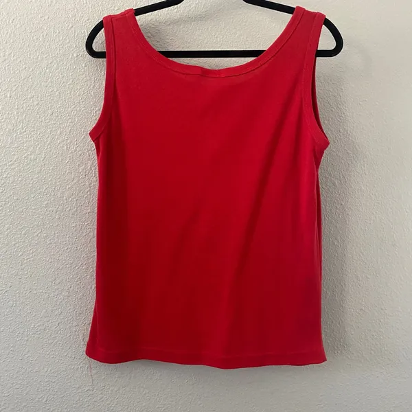 Y2K Chili Pepper Rhinestone Top Large 2000s Novelty Wearable Out McBling Casual - Image 2