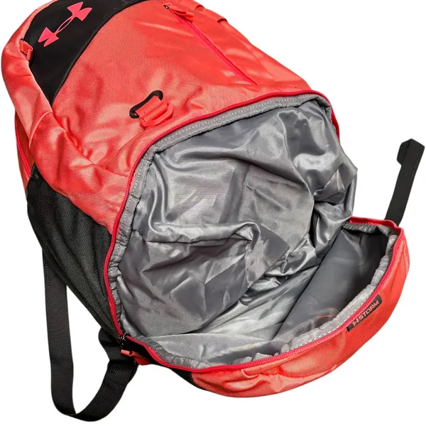 Under Armour UA Storm Backpack Coral Pink Gray - Image 12
