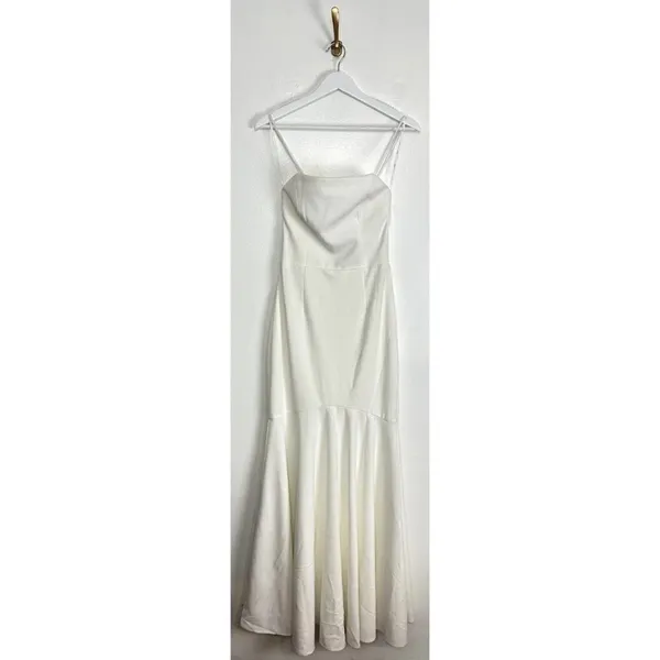 ELLIATT Collins Mermaid Gown in Ivory Size Small - Image 3