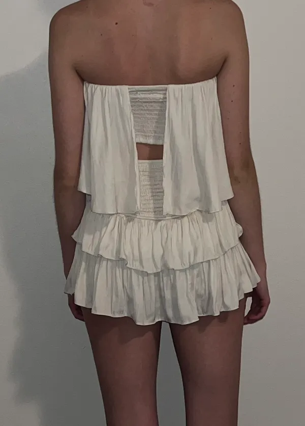 Mustard Seed Strapless Romper - Image 3