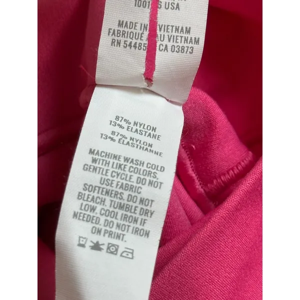 EUC OFFLINE By Aerie Real Me High Waisted 7/8 Crossover Legging PINK size L - Image 9