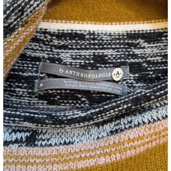 Anthropologie Maeve Stripe Sleeveless Sweater Tunic Sz M Lagenlook Preppy Funky Kitchie - Image 7