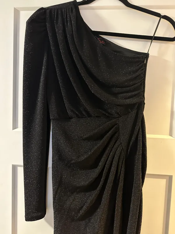 Black Sparkle Dress - Image 3