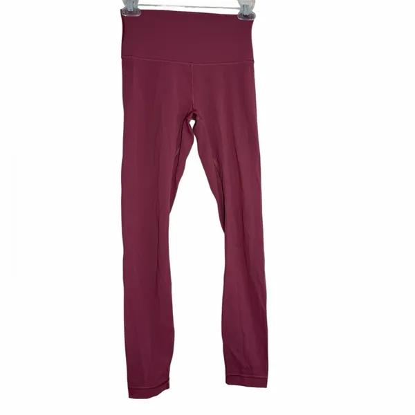 Lululemon Wunder Under Hi-Rise 7/8 Tight‎ Full-On Luxtreme Misty Merlot Size 4 - Image 3