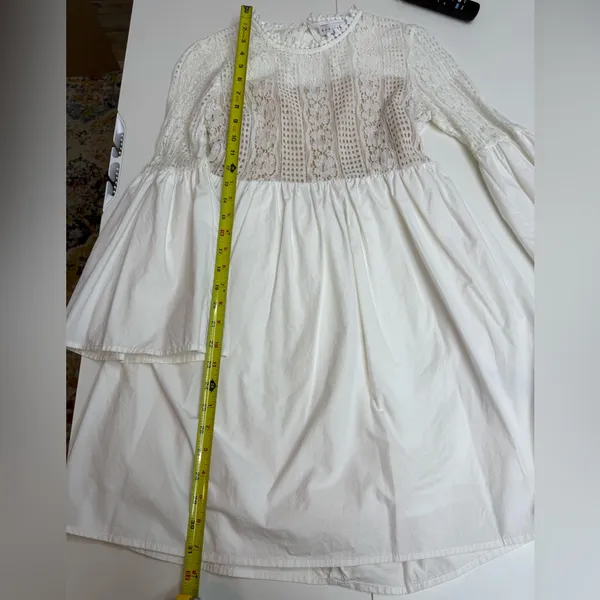 Endless Rose white lace poplin mini dress size S - Image 7