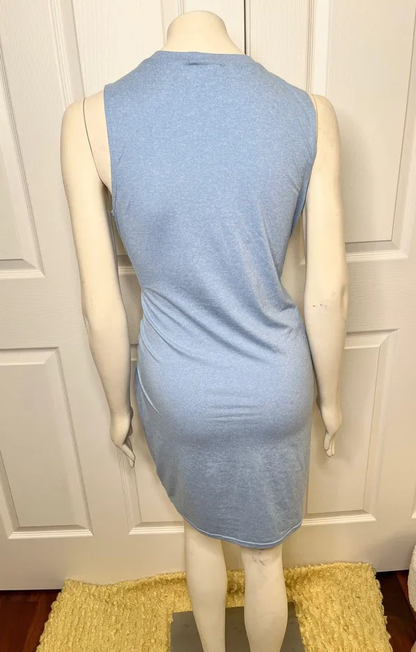 Pink Lily Living For It Blue Bodycon Tank Dress in Blue - Image 6