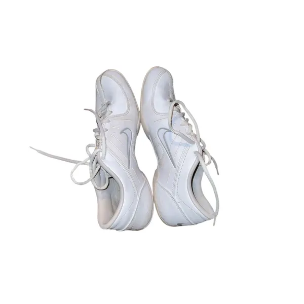 Nike Women's White Cheerleading Sneakers Size 7 - Image 3