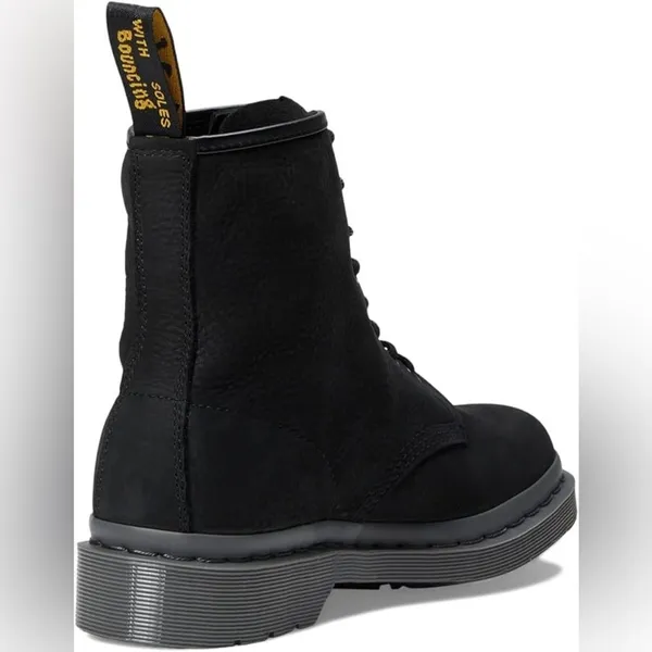 Dr. Martens Black Leather womens Boots size 6‎ - Image 3