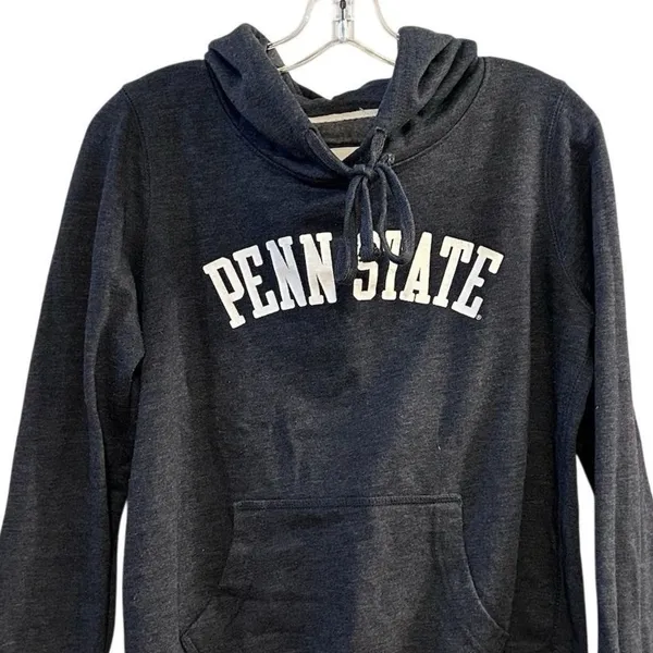Penn‎ State University Gray Hoodie Unisex Small Pullover Graphic Print - Image 2