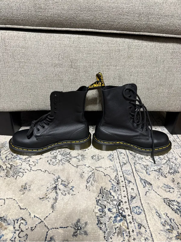 Dr Martens 1460 Pascal Virginia Leather Boots - Image 8