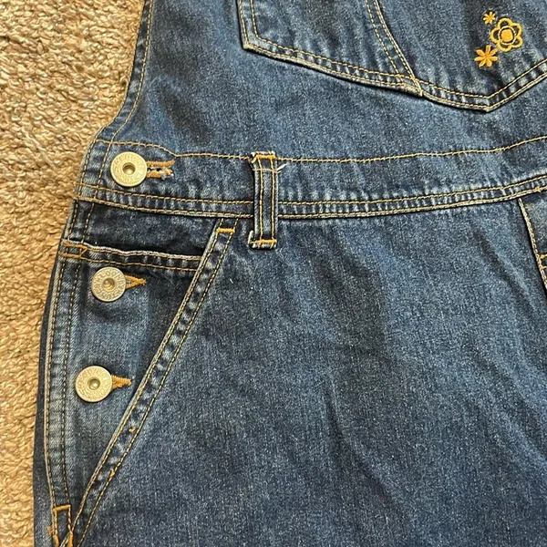 Looney Tunes‎ Women’s Vintage Tweety Bird Denim Overalls 18W - Image 3