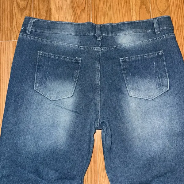Distressed jeans Blue Size XXL - Image 4