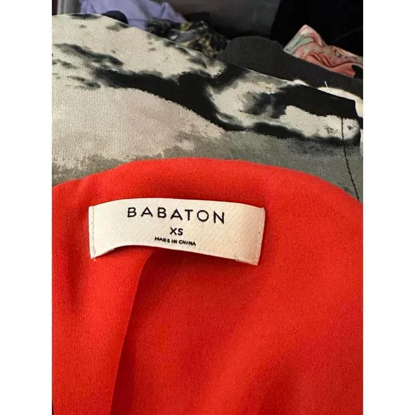 Babaton Aritzia red orange Hopkins tie-front sleeveless blouse Size XS - Image 7