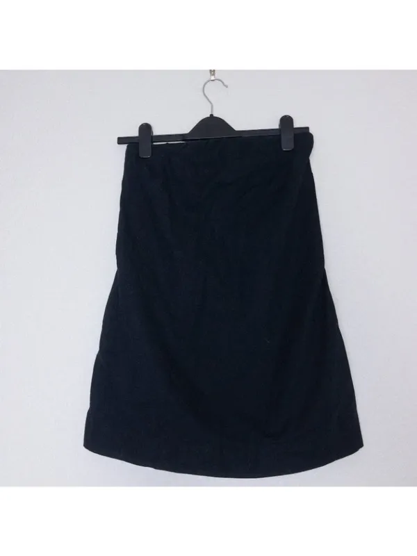 Free People free-est Essentially The Best Cotton-Linen Mini Dress XS Black - Image 4