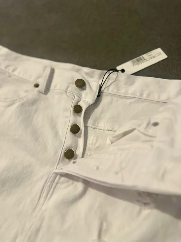 Olivaceous White Jean Skirt - Image 3