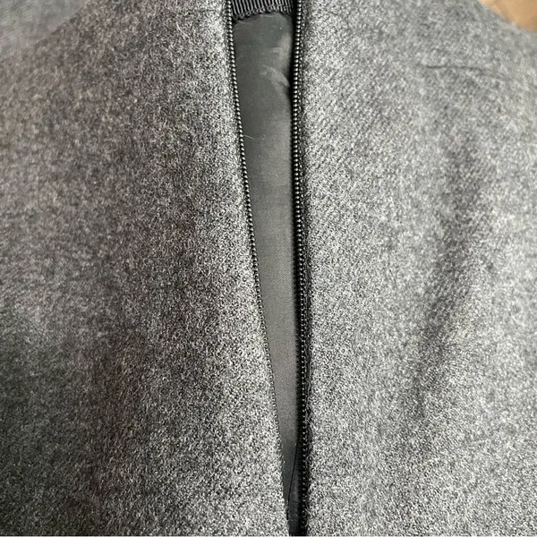 J Crew Womens Skirt Gray Grey Wool No2 Pencil Lined Back Slit Size 2 - Image 8