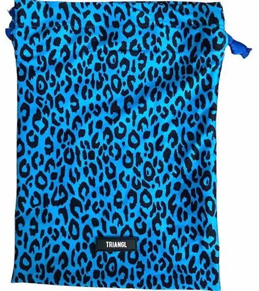 Maci Blue Leopard Bikini bottom w/bag Size Xs NWT - Image 7