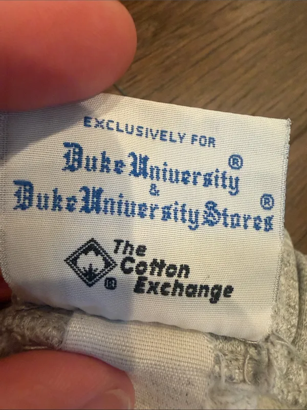 Duke University Gray Adult Sweatpants Size Small - C18-030 - Image 4