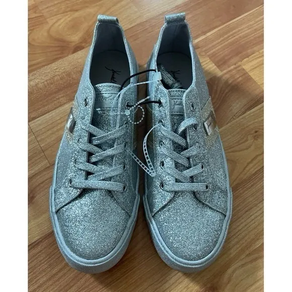 Kendall + Kylie Sneakers Glitter Silver &‎ Gold - Image 2