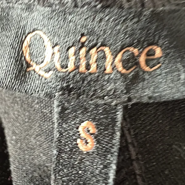 Quince Ultra Stretch Ponte‎ Straight Leg Pants Black Small - Image 4