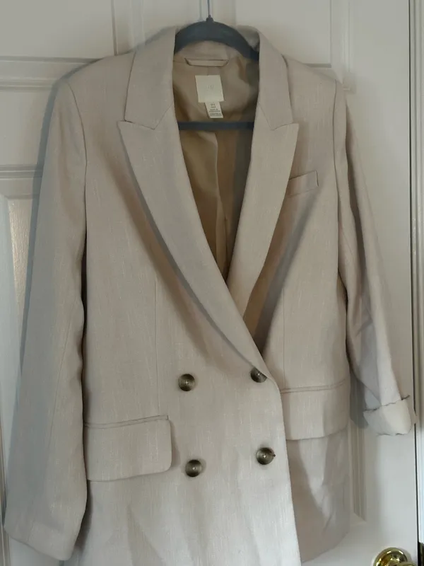 H&M Khaki Blazer - Image 2
