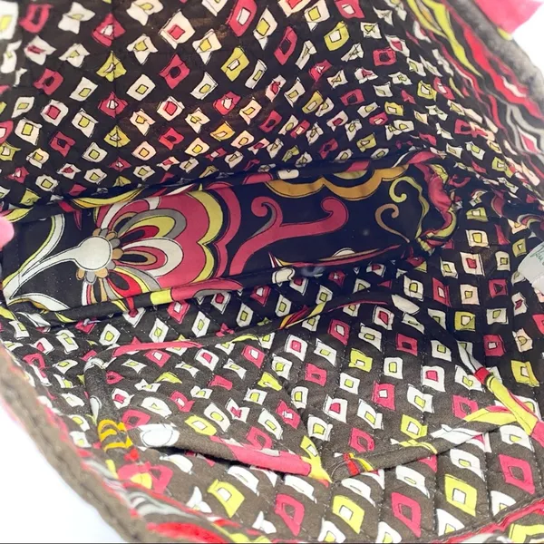 Vera Bradley Puccini Retired Pattern Small Tote Toggle Close Brown Abstract‎ - Image 4