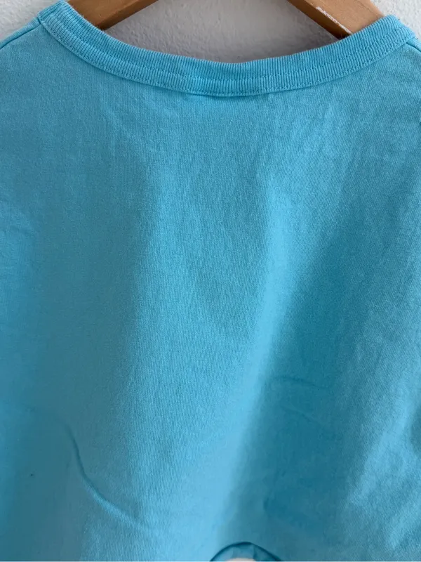 Champion cropped tee with paint splatter details - Image 7