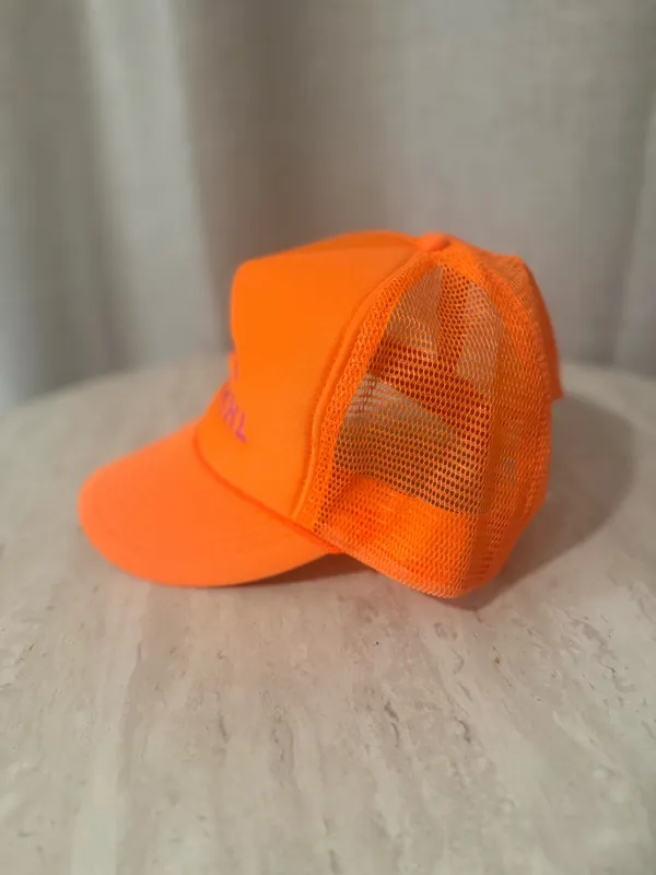 Disco Cowgirl Pink & Orange Boyfriend Hat | OS - Image 2