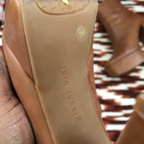 Gianni Bini Destroyer Bratz Boho Chunky Platform Brown Boots - Image 2